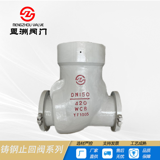 High pressure cast steel check valve